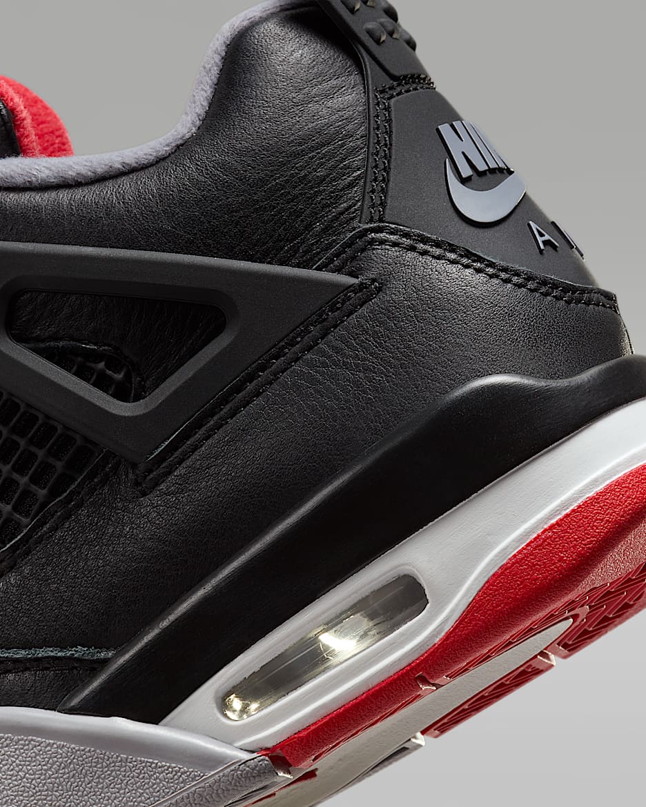 Jordan retro 4 bred kids deals